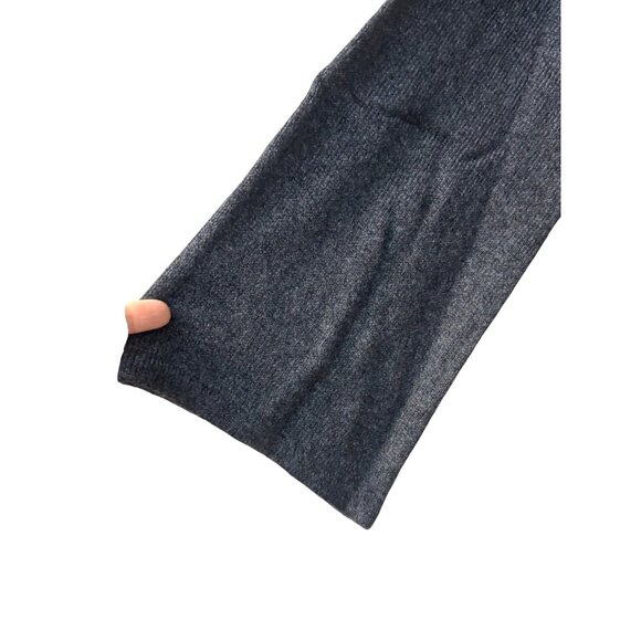 Style & Co Mixed Stitch Color block Sweater Tunic, Charcoal/Black, XL - Picture 5 of 10